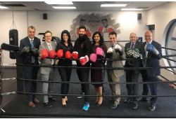 Boxer Jeffrey Furtado and Laval City Counsellors Fight for a Cure