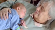 Grandparents and grandchildren have a number of things in common; one of them is nap-time