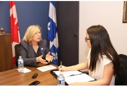 Interview with Minister Charbonneau