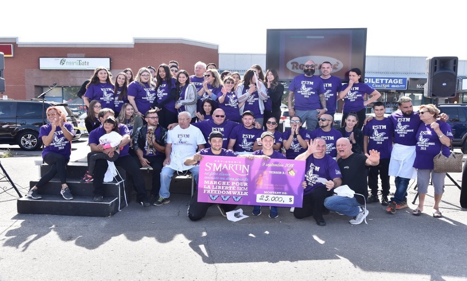 A Walk to Free Women and Children from Abuse | Laval Families Magazine | Laval's Family Life Magazine